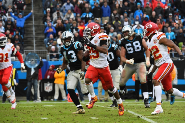 The best games between the Chiefs and Panthers