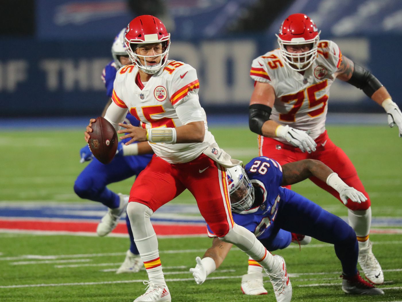 Chiefs’ Patrick Mahomes looking forward to first road playoff game