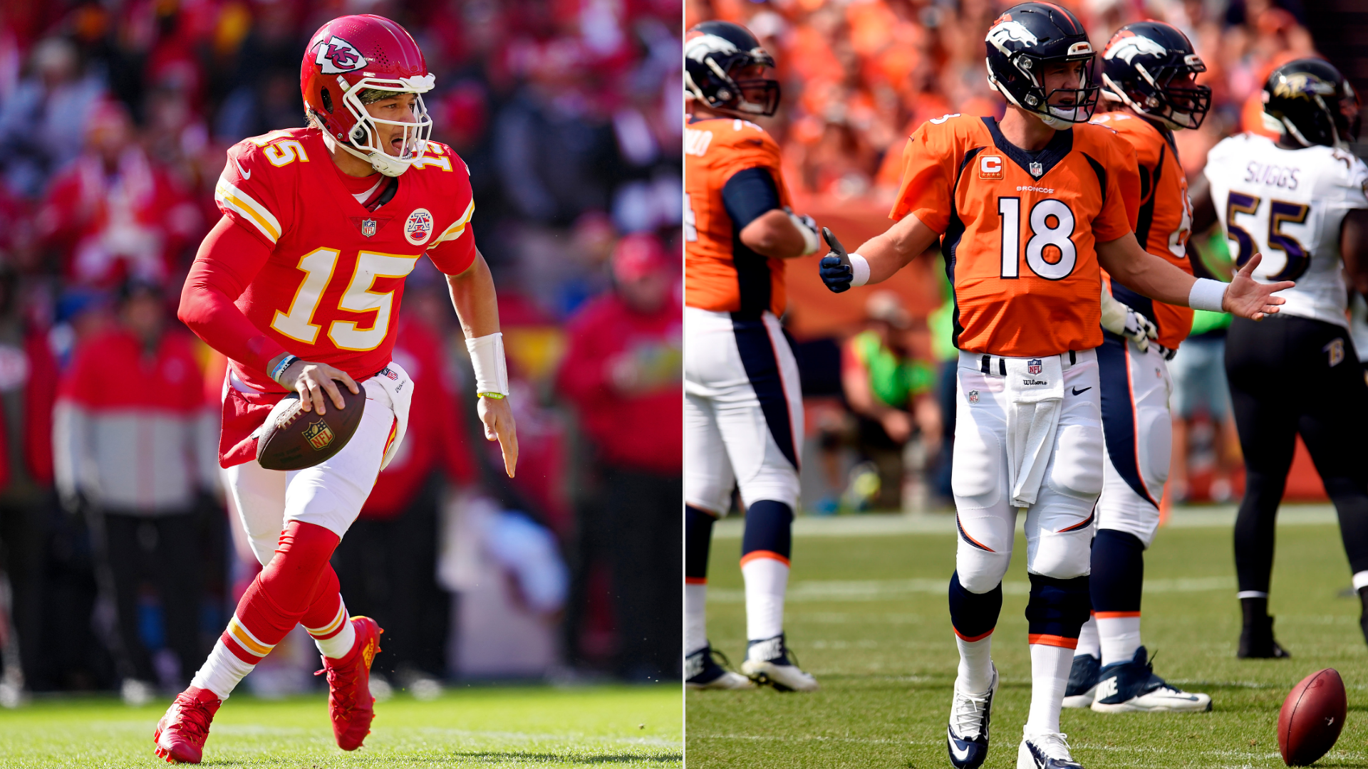 Patrick Mahomes joins Peyton Manning in odd regular-season stat